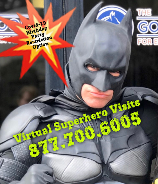 Superhero ZOOM Calls