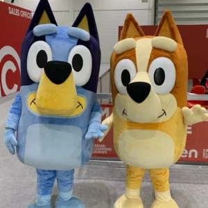 Rent Bluey and Bingo Kids Party Characters